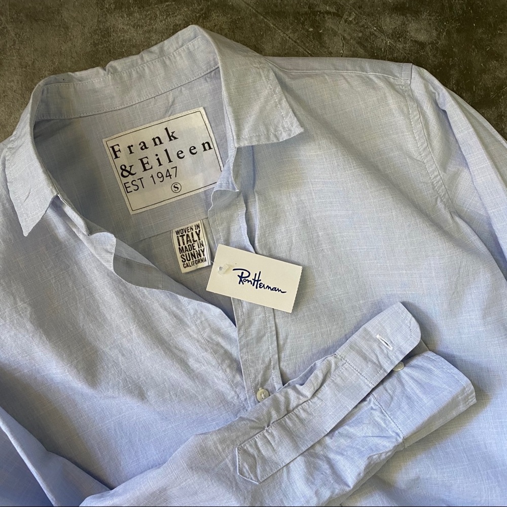 NWT FRANK + EILEEN Grayson Shirt